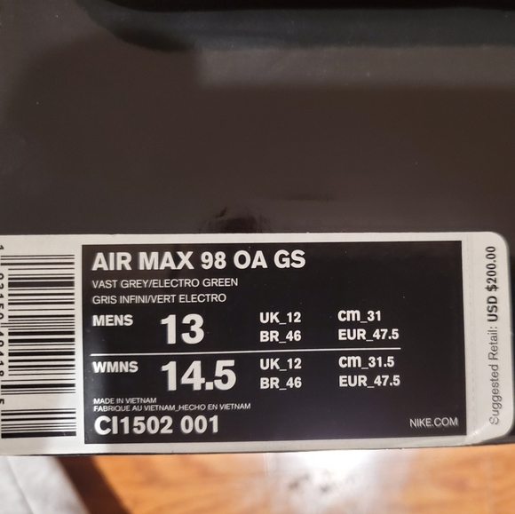 Nike Air max 98 - Picture 7 of 7